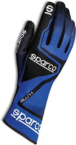 Sparco RUSH 2020 HANDSCHUHE GRÖSSE 09 ,Schwarz, 10