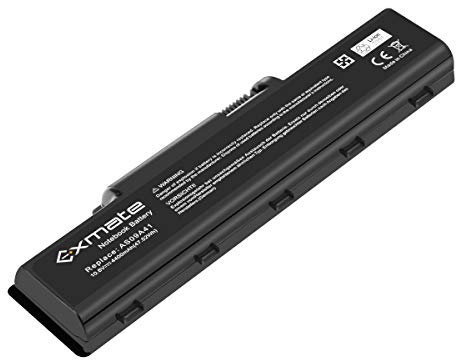 Exmate Laptop Battery for Acer AS09A31 AS09A41 AS09A51 AS09A56 AS09A61 AS09A71 AS09A73 AS09A75 AS09A90 MS2274 MS2273 fit ACER ASPIRE 4732 4732Z 5532 5732Z 5332 5516 5517 [10.8V 4400mAh 47.52Wh]