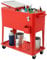COSTWAY 76L Carrito Nevera con Ruedas, Carro de Bebidas Refrigerado Portátil con Abrebotellas, Estante y 2 Compartimentos, hasta 72 Horas, 40 x 79 x 87 cm, para Patio Fiesta Terraza
