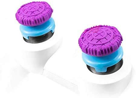 2 pcs FPS Extenders Thumbstick Covers Antislip Thumb Stick Grips Thumbsticks Joystick Cap Cover for Dualshock 4 PS4 Slim Pro Controller