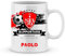 Mug de foot Brest à personnaliser avec prénom - Cadeau personnalisé foot Brest
