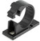 StarTech.com 100 Adhesive Cable Management Clips Black - Network/Ethernet/Office Desk/Computer Cord Organizer - Sticky Cable/Wire Holders - Nylon Self Adhesive Clamp UL/94V-2 Fire Rated (CBMCC3)