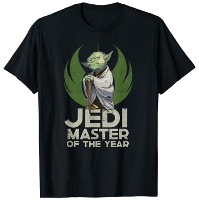 Star Wars Yoda Jedi Master of the Year T-Shirt