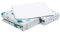 FlyIdeas Set 2 Lenzuola Navicella Neonato 75x35 cm + 1 Coprimaterasso Carrozzina Impermeabile – 100% Cotone – Traspirante, Morbido, Adatto per Culla e Passeggino (Cosmos)