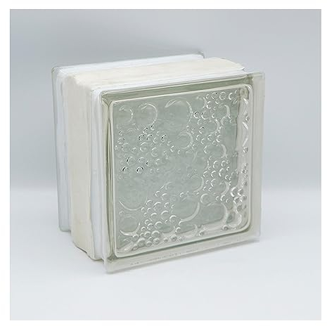 Fuchs Design THERMO BLOCK Plus, 3x Glasbaustein Savona klar, 19x19x13,5cm, Wärmedämmung: Ug 0,8