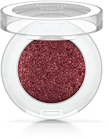 lavera Signature Colour Eyeshadow -Pink Moon 09- pink - Bio-Mandelöl & Vitamin E - Vegan - schimmernd - Intensive Farbbrillianz (1 Stück), 2.0 gramm