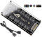 5V 3Pin RGB 10 Hub ARGB RGBW Cable para ASUS AURA SYNC Splitter SATA Power Extension Cable Adaptador LED Strip Light PC RGB Fan Cooler