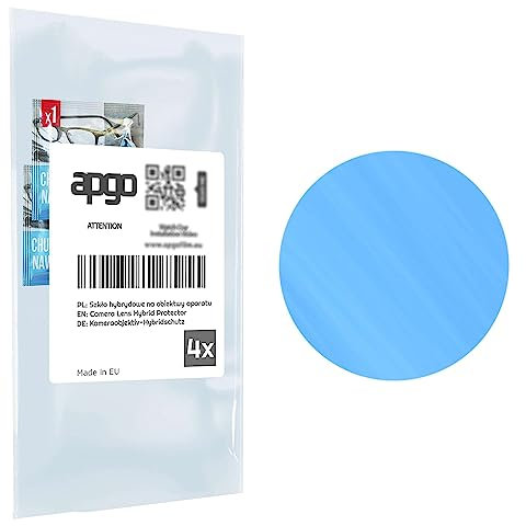 apgo 4 Stück Hybrid Kameraschutz, Kamera-Schutzglas kompatibel mit Lenovo Yoga Tab 3 10, Linsenschutz, 9H Härte, Schutz für Kameraobjektiv, Anti-Kratzer, transparent