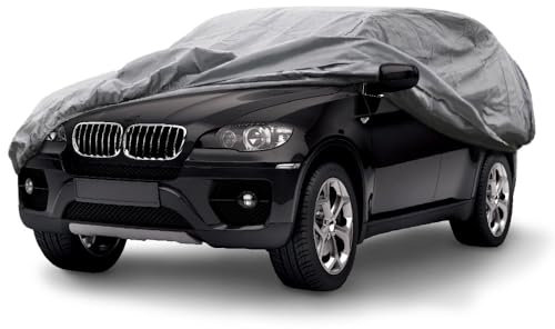 EURO VANADIUM - Bâche de Protection 4x4 - extérieur Gris 470 x 178 x 145