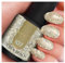 SHAYENNE UV Gel Nagellack - 107 Golden Beach Gold mit Glitzer 15 ml - Langanhaltend, Kratzfest & Hochglänzend - Profi-Qualität - LED kompatibel - Perfekt für Zuhause & Studio - Made in Germany