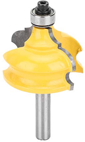 Router Bit, Router Bit Architectural Molding Router Bit Woodworking Milling Cutter Router Bit 8mm Shank, Edge Treatment and Grooving Router Bits