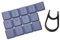 Lot de 13 touches texturées rétroéclairées pour G813/G815/G915/G913
