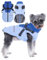 Hundemantel Winter Wasserdicht Hundejacke: Hundemantel mit Geschirr für Kleine Mittlere und Große Hunde