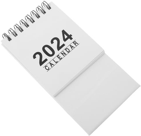STOBOK 2stücke Dekorativer Tischkalender Minimalistischer Schreibtischkalender Für Büro Und Zuhause Zur Planung Und Organisation Kompakt Und Stabil Elegantem