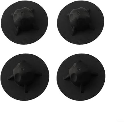 HOgardenME Fußkappen für Gartenstühle Klappstuhl Fußkappe Set of 4 Gummiabdeckungen für Stuhlbeine Möbelfußabdeckungen Bodenschoner Stuhl Schutzkappen