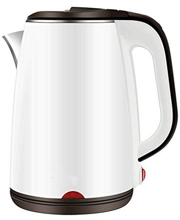USMCPQVXN Portable Electric Kettle Jug(Bpa), 1.8L Double Wall Stainless Steel Water Boiler, Coffee Pot & Tea Kettle, Auto Shut-Off and Boil-Dryion