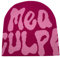 MEA Culpa Beanie - Y2k Mütze für Herren, Damen und Teenager - Winter Strickmütze für Hip Hop und Skater - Baumwolle Spider Printed Cap - Pink Harajuku Fashion