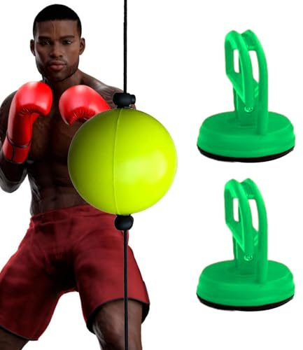 Reflex-Boxball - Reflex-Boxball, leichter Boxball, Doppelend-Boxsack für Innenbereich, professionelles Boxtraining mit Saugnapf