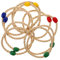 Happyyami 10 Stück Naturseil Zwinge Ringwurfspiel Für Fliegende Ringe Sitzsäcke Spiel Für Ringwurfspiel Kinderspiele Seil Kinderspielzeug Seil Ringwurfspiel Ringwurfringe