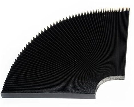 DAISHUJIE Staubschutzabdeckung Faltenbalg 130mm-300mm Länge 1500mm Schutzschiene Teleskopschild Maschinenschutz Staubschutz Wasserdicht(130x15x1500mm)