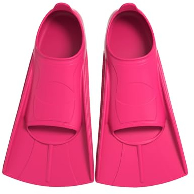 YushengTai Pinne da Nuoto in Silicone per Adulti e Bambini - Pinne Corte per Snorkeling e Immersione Principianti - Ideali per Allenamento in Piscina e Mare