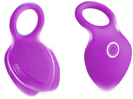 Penisring Vibrator von OnundOn mit 10 Vibrationen Silikon Cock Ring Sex Spielzeug für Paare Klitoris & G-Punkt Stimulator Penis Ringe Sexspielzeug Männer Verzögerung