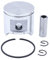 EAGHADEK Accessori per Utensili Kit Fasce Elastiche pistone Adatte per Compatibile con Jonsered 2065, 2165, EPA, Turbo, CS 2165 (48mm) Motosega Nuovo