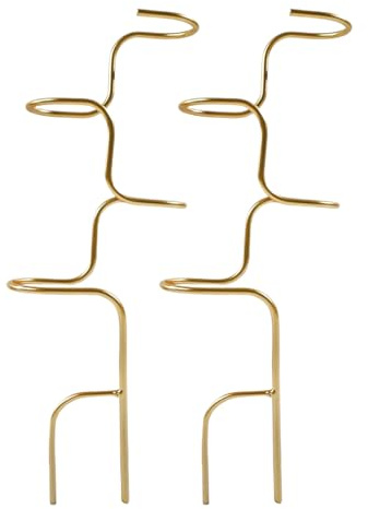 Generisch Pflanzenpfähle – 2 Stück Monstera-Pflanzenstützen, Pflanzstielstützen, Kletterhalter, Gartenpfähle-Halter für Monsteras, Tomaten, Gemüse, Orchideen, Pfingstrosen, Pothos, Garten