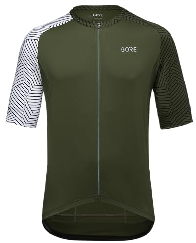 GOREWEAR C5 Jersey, Utility Green/White, S
