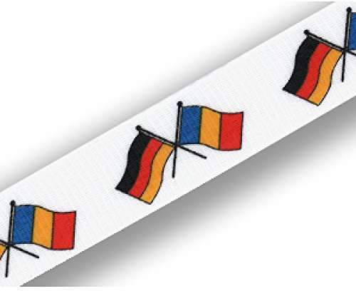 Everflag Schlüsselband : Deutschland-Rumänien