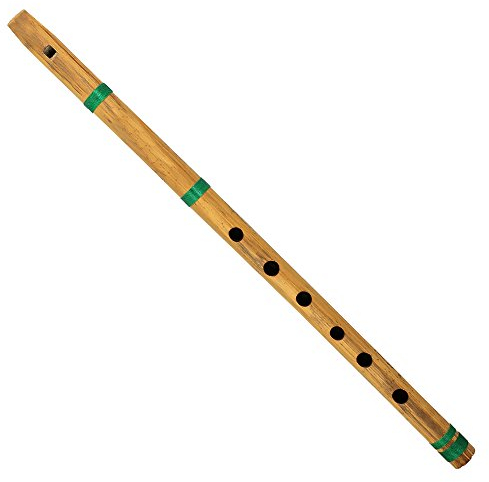 Shalinindia Instrument de Musique Indienne Bambou flûte bansuri Type de Bloc