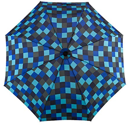 EuroSCHIRM Light Trek Automatic Regenschirm Silber