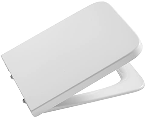 Roca,INSPIRA,SQUARE - Tapa y asiento de SUPRALIT ® para inodoro con caída amortiguada,A80153200B