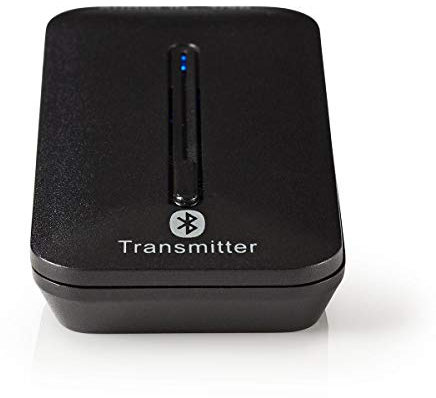 Nedis - Drahtloser Audiosender - Bluetooth® - Bis zu 2 Kopfhörer - Schwarz