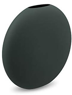 Cooee Design Pastille Vase, Keramik, Dark Green, L : 15, B: 4, H: 14 CM