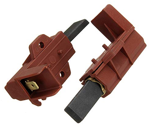 EsportsMJJ 2Pcs Machine À Laver Le Charbon Moteur Brosse Et Support Pour Samsung Ariston Indesit Welling