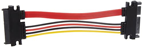 PremiumCord Cable alargador SATA, SATA 22 Pines/M – SATA 22 Pines/F