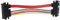 PremiumCord Cable alargador SATA, SATA 22 Pines/M – SATA 22 Pines/F