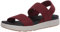 KEEN Damen Elle Backstrap Casual Plateau Open Toe Keilsandalen, Gebrannter Ziegel, 38.5 EU