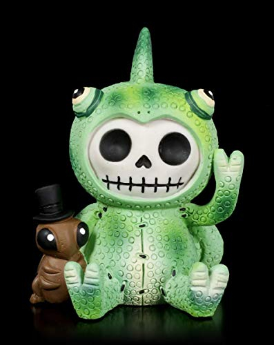 Furrybones Witzige Fantasy Figur - Camo | Lustige skurrile Sammel-Figur, Deko-Figur, Deko-Artikel, H 7,5 cm