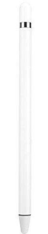 Stylet capacitif pour écran Tactile, tablettes Graphiques à Haute sensibilité, Stylo Professionnel, Toucher Doux, sans Rayures, Stylet capacitif Portable Universel pour Tablette, téléphone (Blanc)