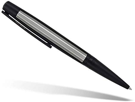 ST Dupont Défi Kugelschreiber in Chrom und Mattschwarz