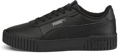 PUMA Damen Carina 2.0 Sneaker, Black Black Dark Shadow, 38.5 EU