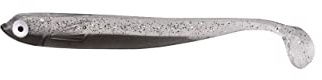 ZECK - Angelköder, Kunstköder, Gummifisch - Zander Gummi | 12cm - Rauchglitter | 3 STK.