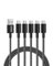 Anker cable usb c, paquete de 5 cable USB-C a USB-A, Cable usb 2.0 de Nylon, para iPhone 15/15Plus/15 Pro/15 ProMax Samsung Galaxy S10 S10+, LG V30(1.8m)