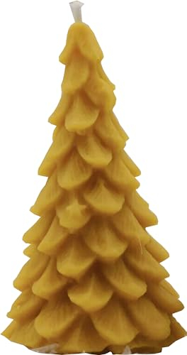 Bienenwachskerze Weihnachtliche Motivkerze Tannenbaum Nr. 26
