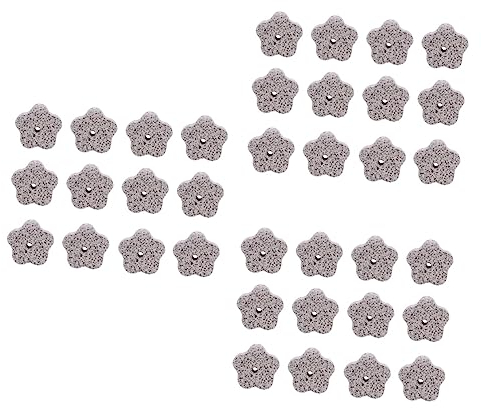 minkissy 36 Stück Hamster Pfote Stein Hamster Bimsstein Haustier Block Kalzium Kauspielzeug Hamster Schleifen Welpen Kauspielzeug Kleine Hunde Kauspielzeug Tier Zähne Schleifstein Mineral Kaninchen