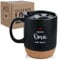 Kupi Geschenk für Oma | Beste Oma Kaffeetasse mit Spruch | 350ml Teetasse mit Deckel | Geburtstagsgeschenk
