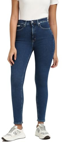 Calvin Klein Damen Jeans Hose High Rise Skinny Fit
