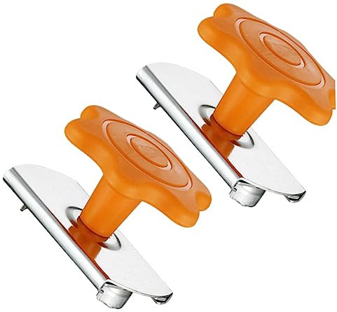 ABOOFAN 2St Dosenöffner Korkenzieher Kapselheber aus Edelstahl Öffner aus Edelstahl Glasöffner verstellbarer Flaschenöffner manueller Flaschenöffner Rostfreier Stahl